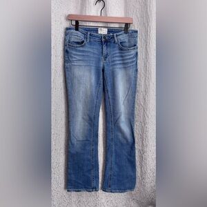 BKE Denim Bootcut Jeans Size 26R Blue Mid Rise Stretch